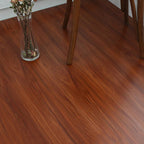 Rectangular PVC Flooring Remove and Apply Wood Look Smooth Vinyl Floor