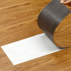Smooth PVC Flooring Peel and Stick Wood Look Rectangular Vinyl Flooring