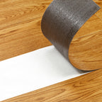 PVC Flooring Peel and Stick Smooth Wood Look Rectangular Vinyl Floor