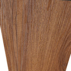 Rectangle PVC Floor Covering Peel and Stick Smooth Wood Look Vinyl Flooring