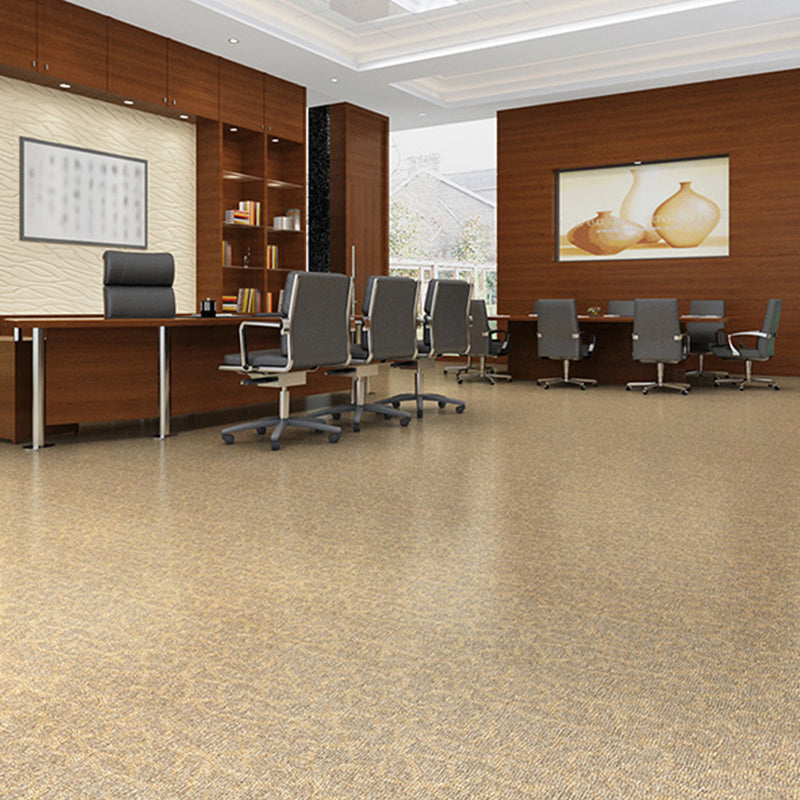 Rectangular PVC Floor Covering Peel and Stick Matte Stone Look Vinyl Floor