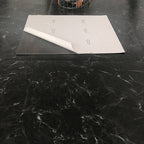 Rectangular PVC Floor Covering Peel and Stick Matte Stone Look Vinyl Floor