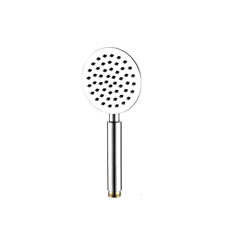 Round Shower Head Stainless Steel 3 Sprays Wall Mounted Hand Shower