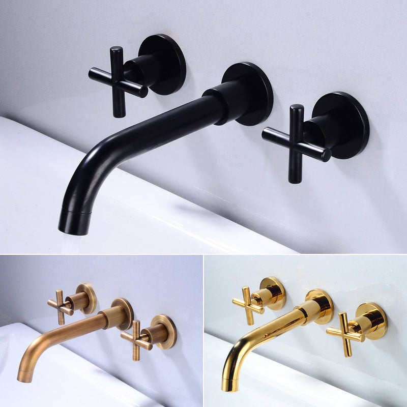 Modern Wall-Mounted Faucet Bathroom Lever Bathtub Faucet