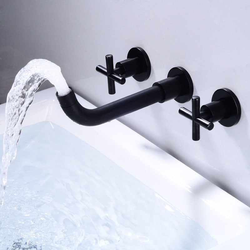 Modern Wall-Mounted Faucet Bathroom Lever Bathtub Faucet