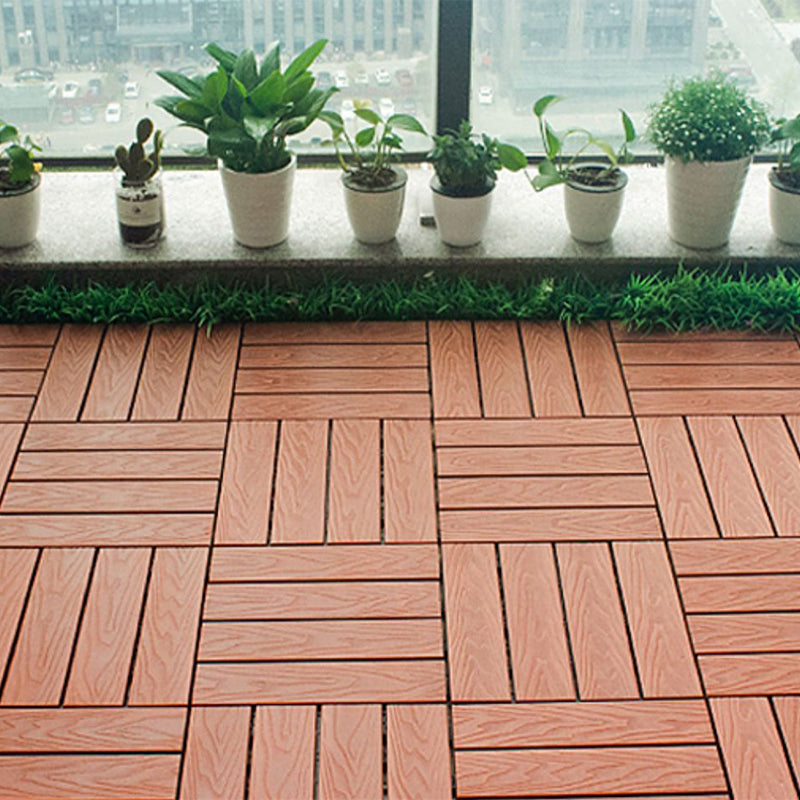 Composite Deck Board Solid Color Installation Boards Made of Wood