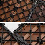 Composite Deck Board Solid Color Installation Boards Made of Wood