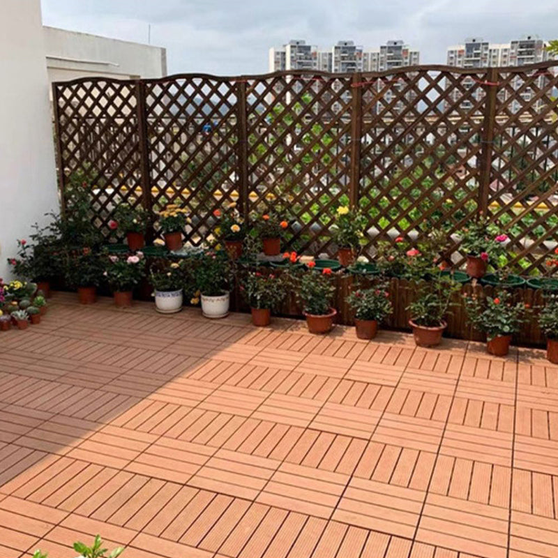 Composite Deck Board Solid Color Installation Boards Made of Wood