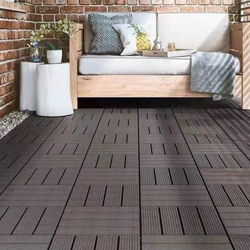 Composite Deck Board Solid Color Installation Boards Made of Wood