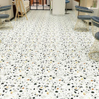 Smooth PVC Floor Covering Peel and Stick Waterproof Square Vinyl Flooring