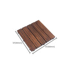 Traditional Wood Laminate Floor Stain Resistant Laminate Plank Floor Set of 11