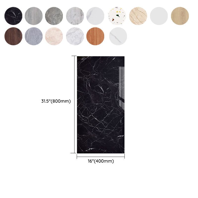 Single Tile Wallpaper Plastic Peel and Stick Back Wall Tile