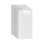 Plastic Peel and Stick Wall Tile Rectangular Waterproof Peel and Stick Wall Tile