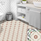 Square Peel and Stick Back Wall Plastic Single Tile Wallpaper with Non-Slip Surface