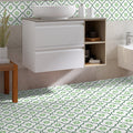 Square Peel and Stick Back Wall Plastic Single Tile Wallpaper with Non-Slip Surface