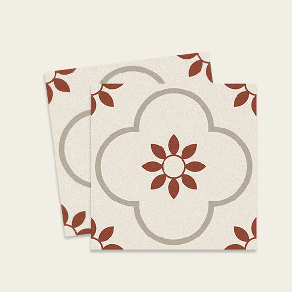 Square Peel and Stick Back Wall Plastic Single Tile Wallpaper with Non-Slip Surface