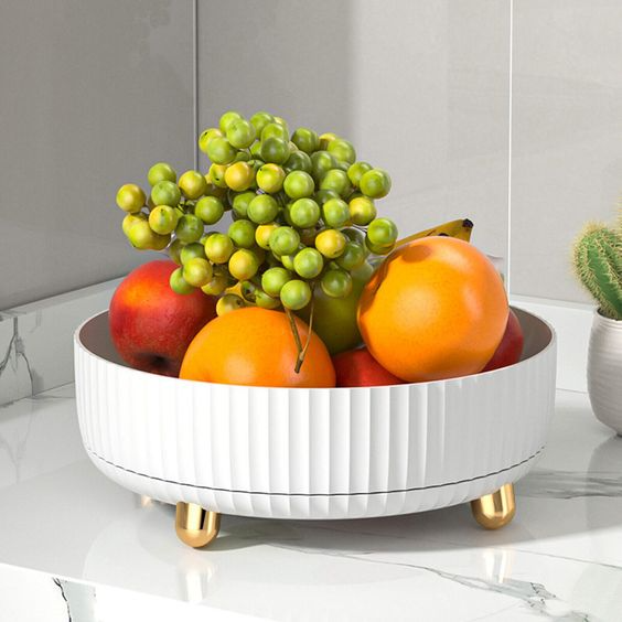 Storage rack | 360° rotatable multifunctional storage rack