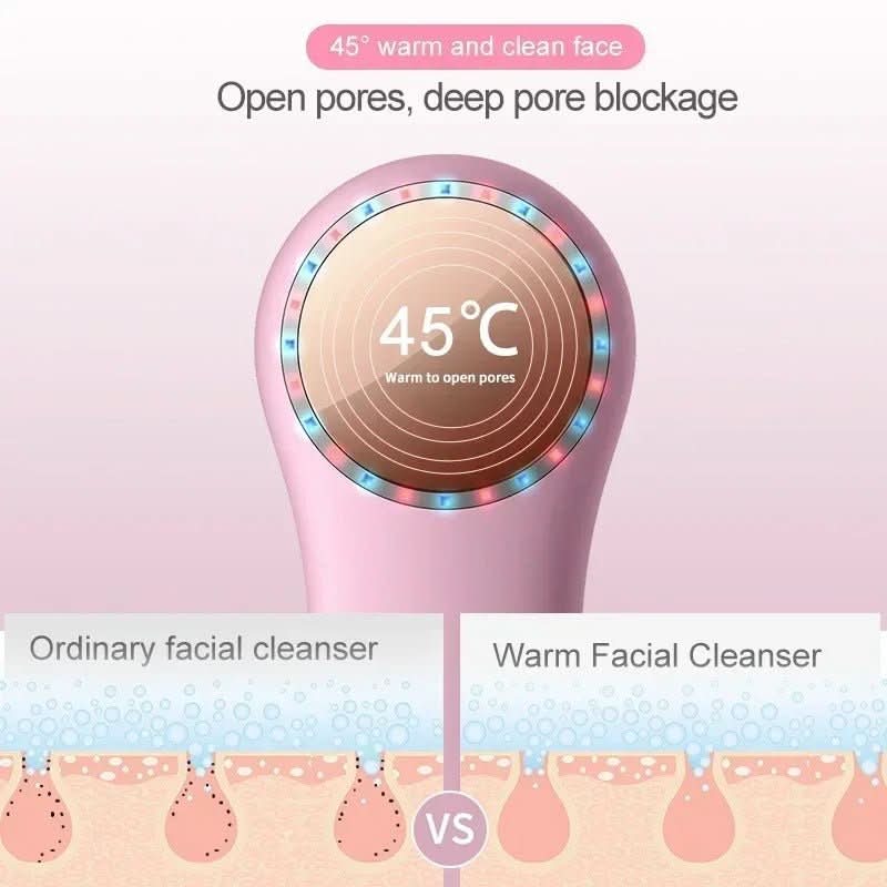 3-in-1 Facial Brush for Radiant, Healthy Skin