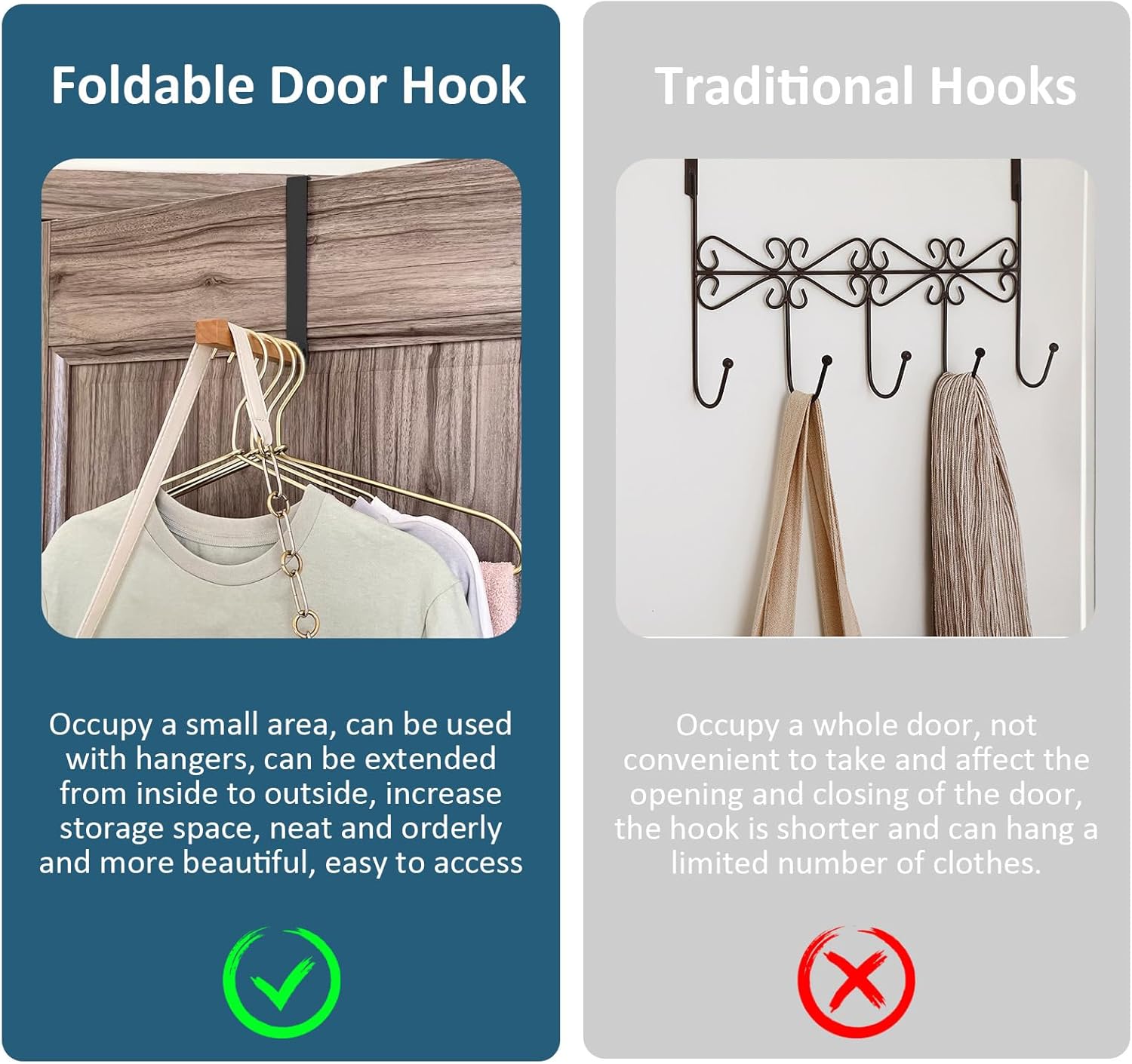HookFold Maximize Hanging Space