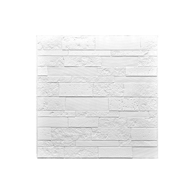 Industrial 3D Brick Wall Plank Bathroom Living Room Wall Panel Set of 10