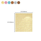 Industrial 3D Brick Wall Plank Bathroom Living Room Wall Panel Set of 10