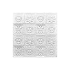 Industrial 3D-Print Wall Shelf Bathroom Living Room Wall Panels Set of 10