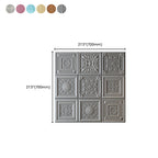 Industrial 3D-Print Wall Shelf Bathroom Living Room Wall Panels Set of 10