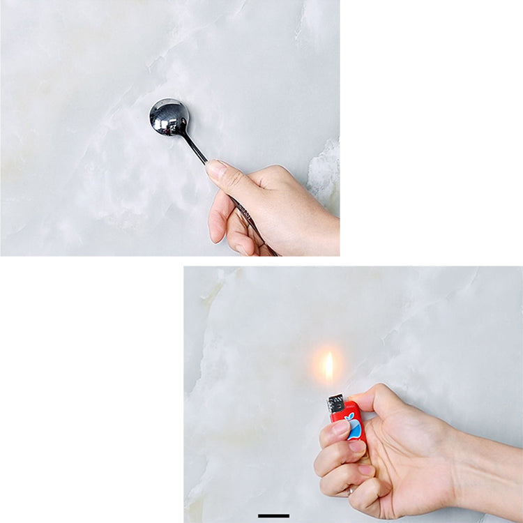 Modern Pearl Wall Bowl PVC Wall Access Plate Peel and Adhesion Tin Plate