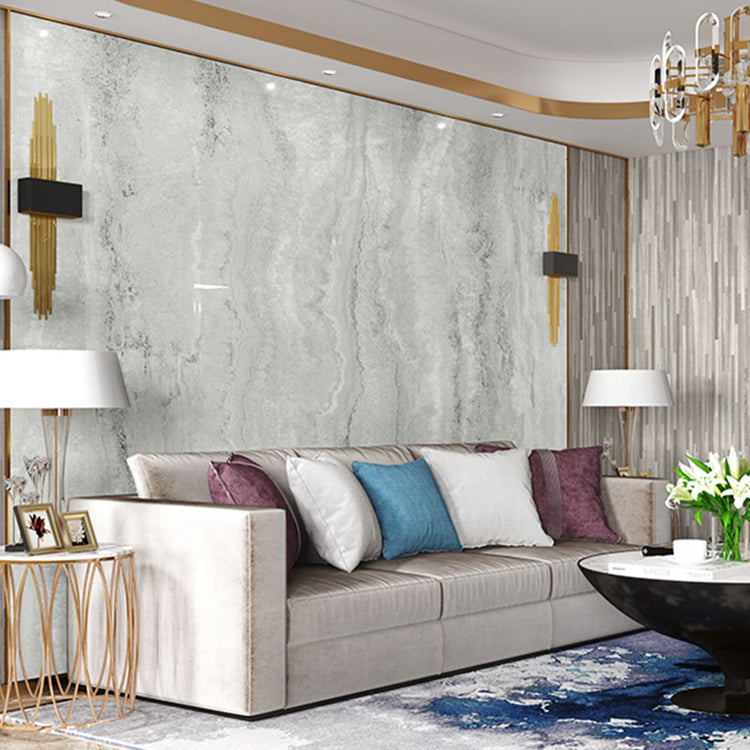 Modern Pearl Wall Bowl PVC Wall Access Plate Peel and Adhesion Tin Plate