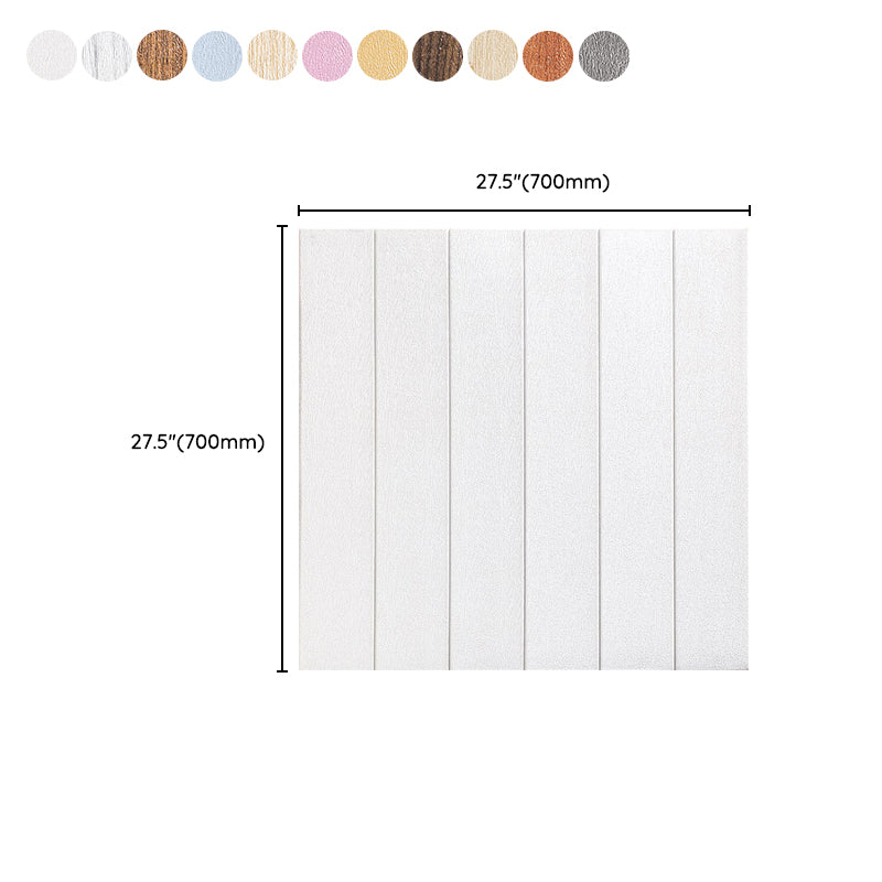 Contemporary Wall Paneling Interior Peel and Press Wall Paneling with Waterproof