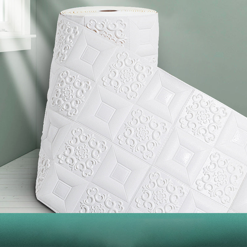 Modern 3D Relief Wall Panel Peel and Stick Waterproof Wall Cladding