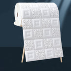 Modern 3D Relief Wall Panel Peel and Stick Waterproof Wall Cladding