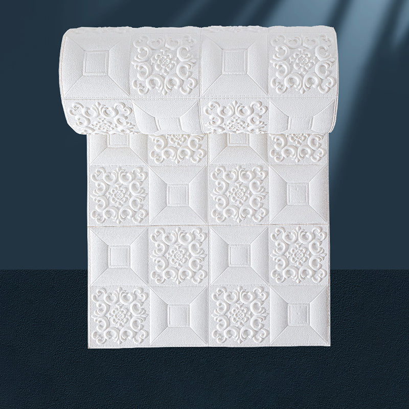 Modern 3D Relief Wall Panel Peel and Stick Waterproof Wall Cladding