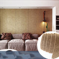 Contemporary Wall Tile Solid Peel-and-Stick Wall Covering