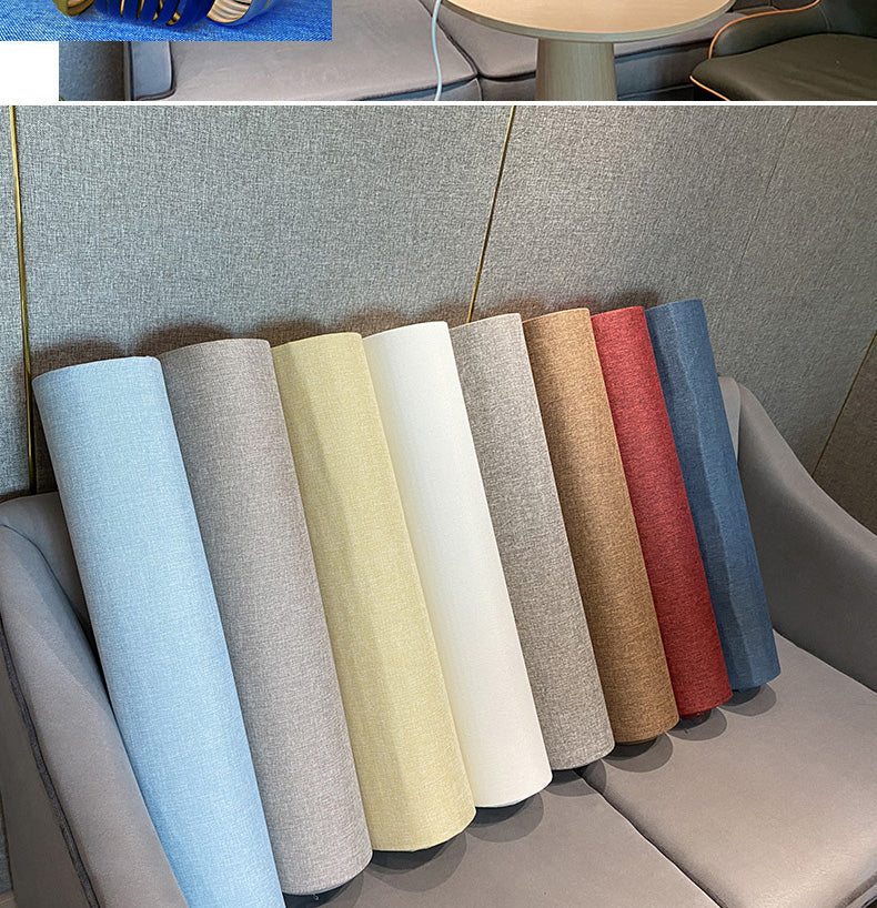Contemporary Wall Tile Solid Peel-and-Stick Wall Covering