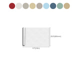 Contemporary Wall Tile Solid Peel-and-Stick Wall Covering