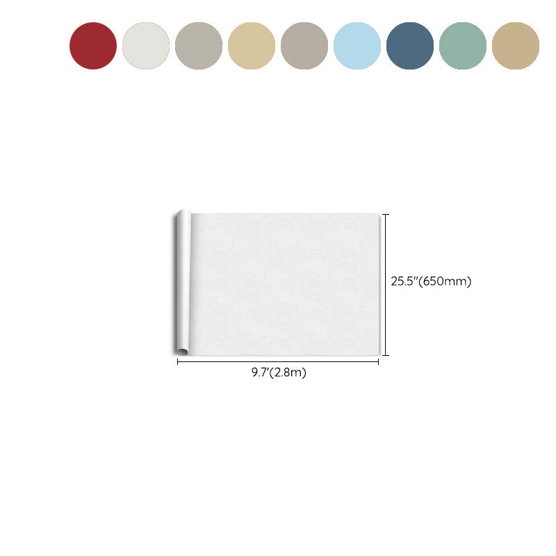 Contemporary Wall Tile Solid Peel-and-Stick Wall Covering