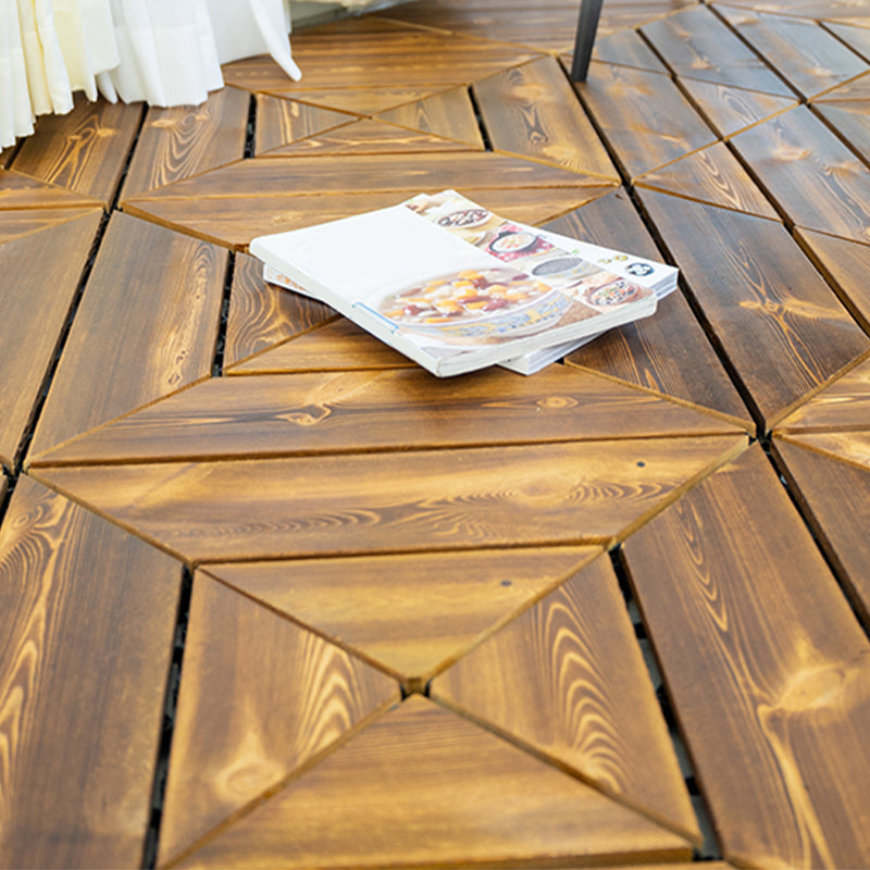 Tradition Waterproof Floor Tile Smooth Click Lock Pine Wood for the Living Room