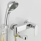 Modern Lever Mixer Bathtub Faucet Wall Mounted Bathtub Faucet