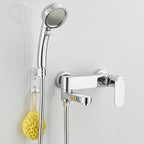 Modern Lever Mixer Bathtub Faucet Wall Mounted Bathtub Faucet