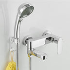 Modern Lever Mixer Bathtub Faucet Wall Mounted Bathtub Faucet