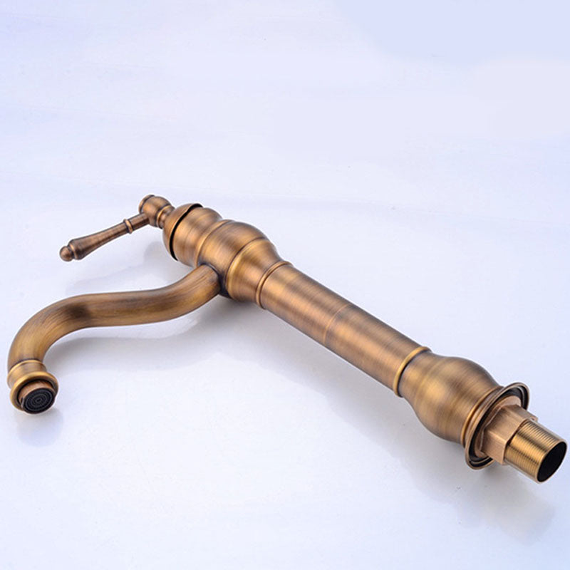 Vintage Bathroom Bathtub Faucet Single Lever Wall Mounted Bathtub Faucet