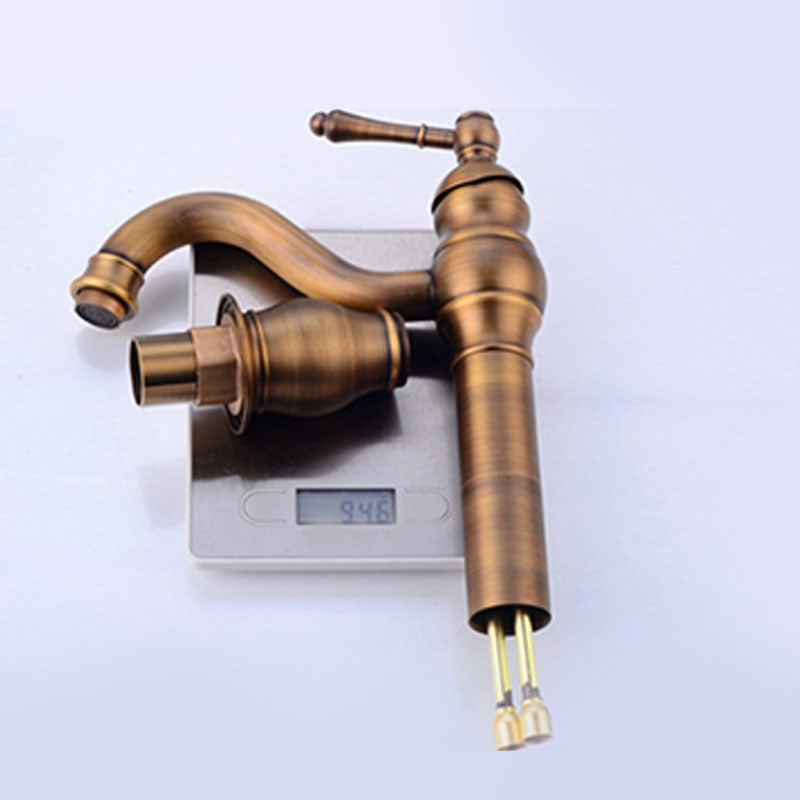 Vintage Bathroom Bathtub Faucet Single Lever Wall Mounted Bathtub Faucet