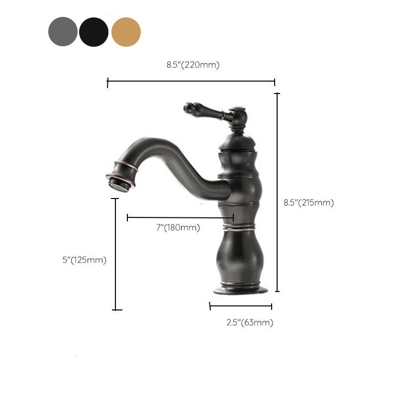 Vintage Bathroom Bathtub Faucet Single Lever Wall Mounted Bathtub Faucet