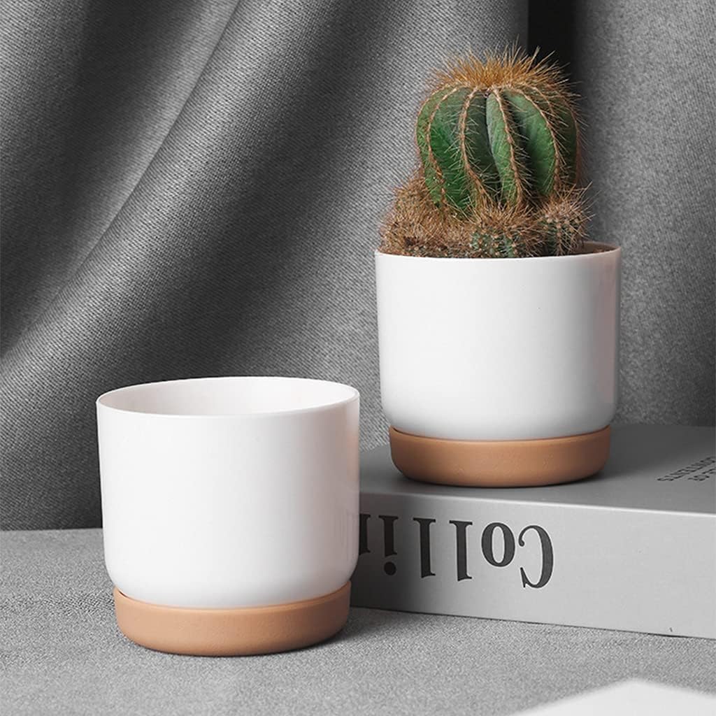 Self-watering flower pot for orchids and plants – Plastic plant container