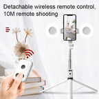 New 6 in 1 Selfie Stick With Fill Light