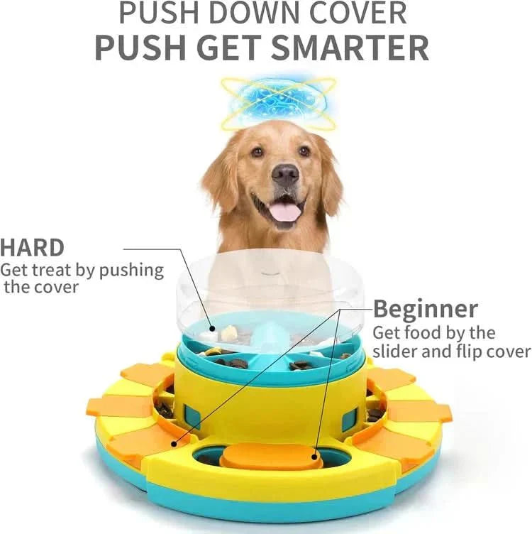 Interactive Anti-Gulping Bowl for Dogs & Cats