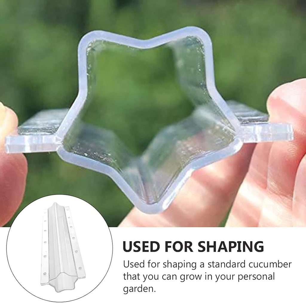 Star shape vegetable mold for cucumbers – Creative mold rail for fruits and vegetables