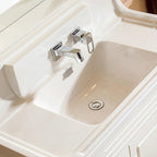 Wall Mounted Faucet Brass Lever Handle Bathroom Faucet Hand Shower