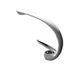 Unique Bathroom Waterfall Spout Brass Basin Faucet